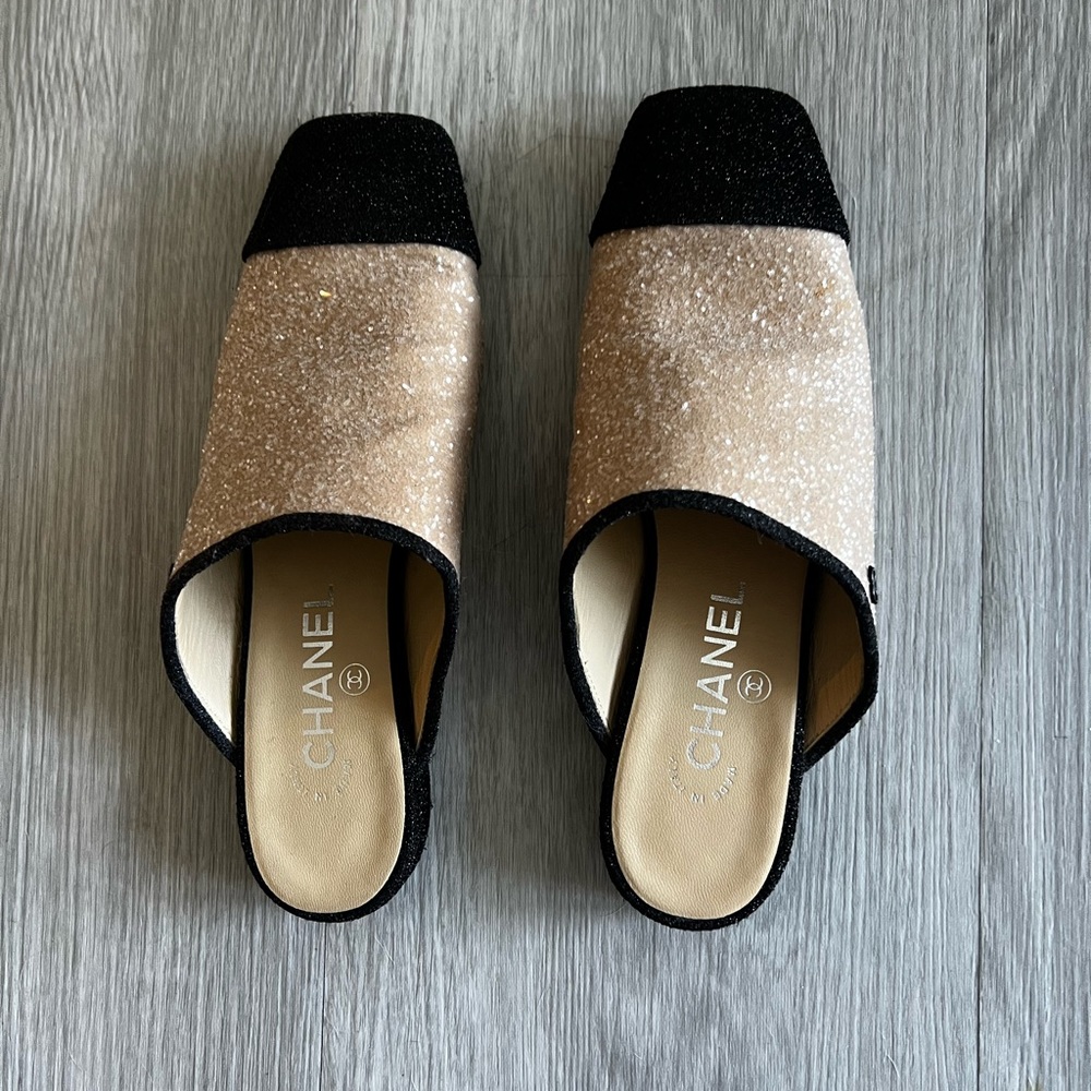Chanel shoes 37.5 run small like a 37